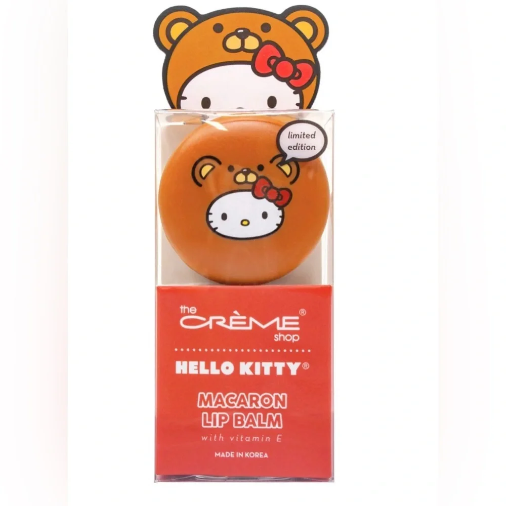 2pack The Crème Shop x Hello Kitty Macaron Red Velvet‎ & Cool As Mint Lip Balms
